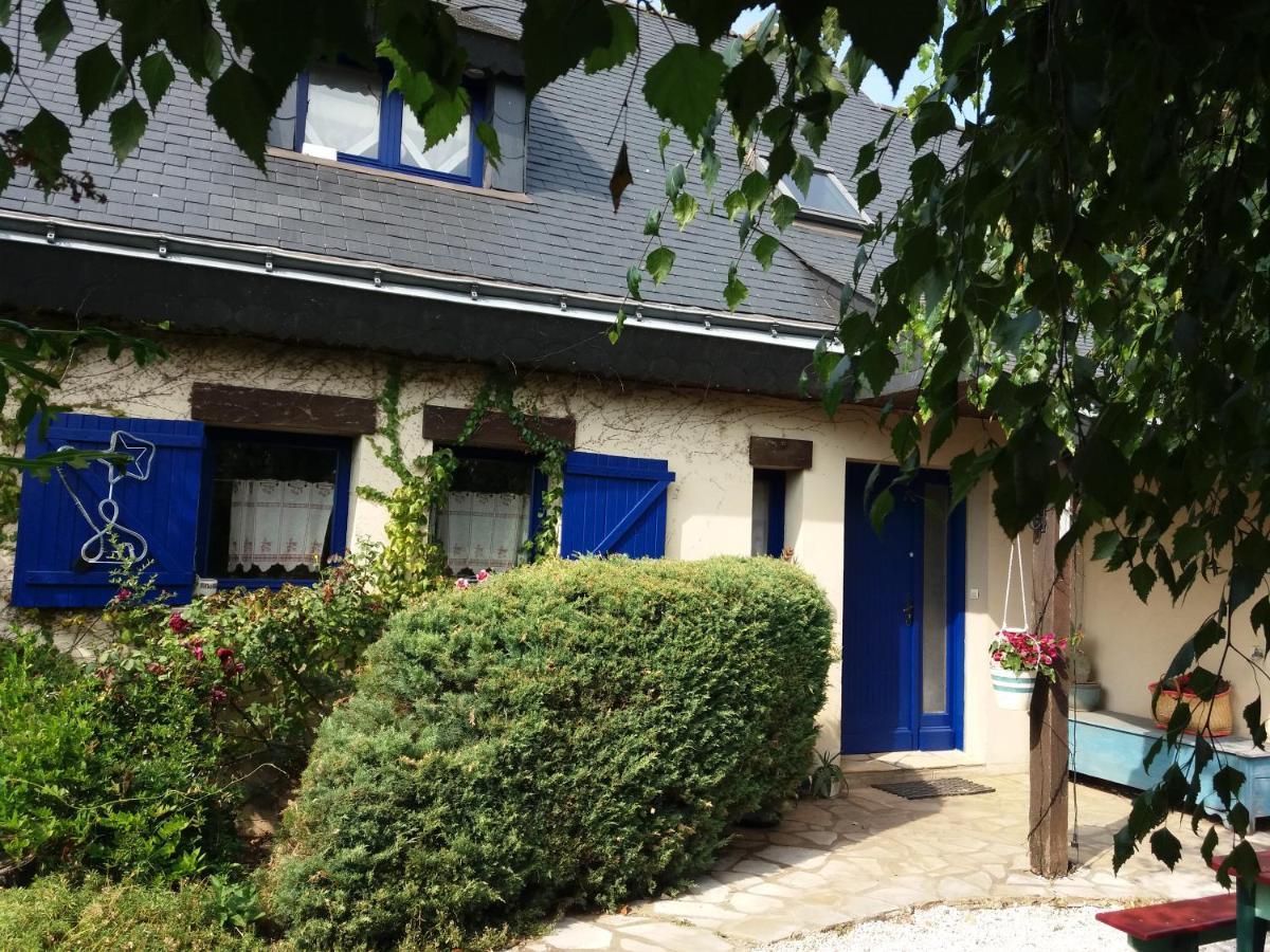 Les Mouettes 1 Gite Ou 4 Chambres D Hote, Jardin ,Bords De Loire La Bohalle Exteriör bild